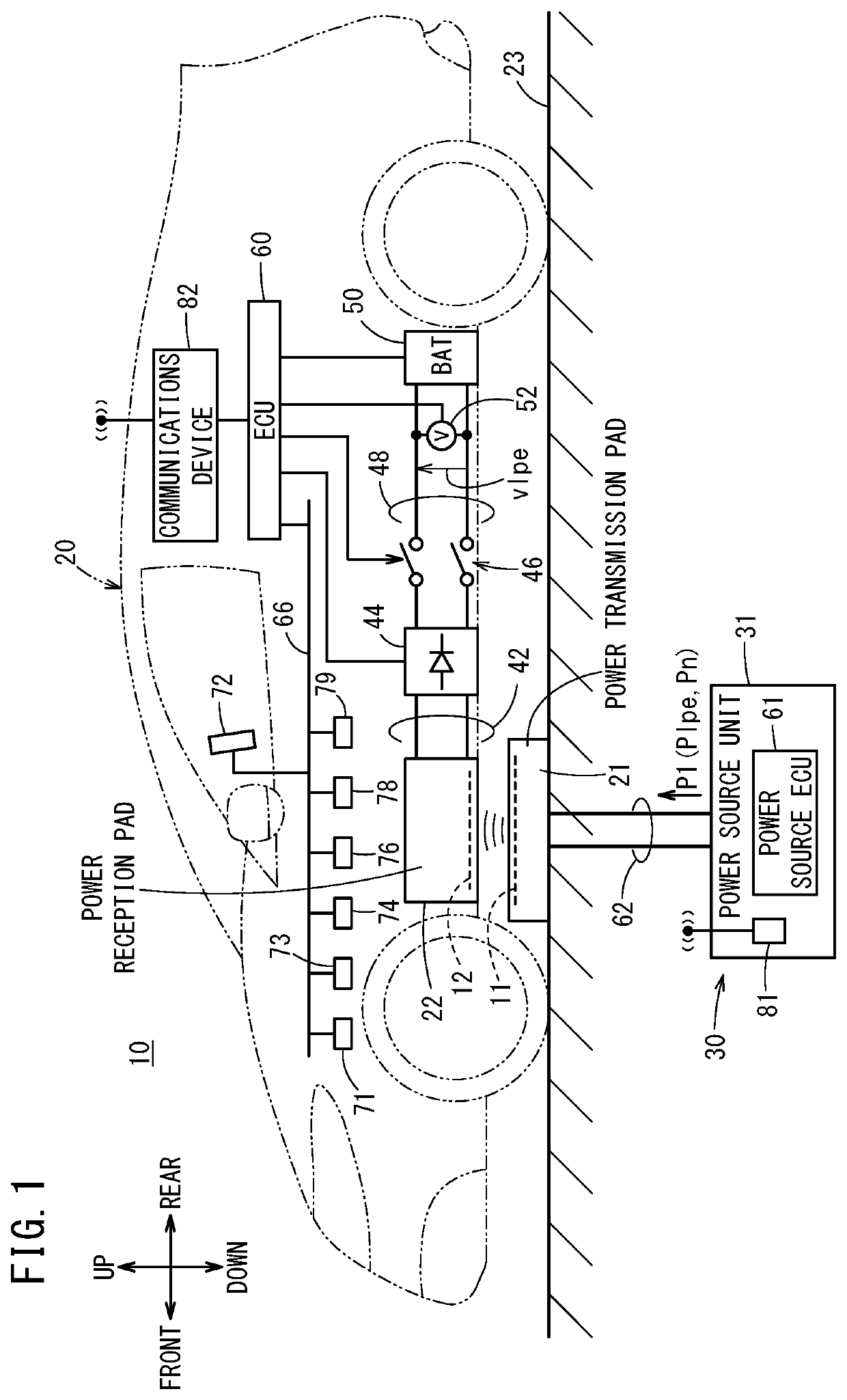 Non-contact power transmission system