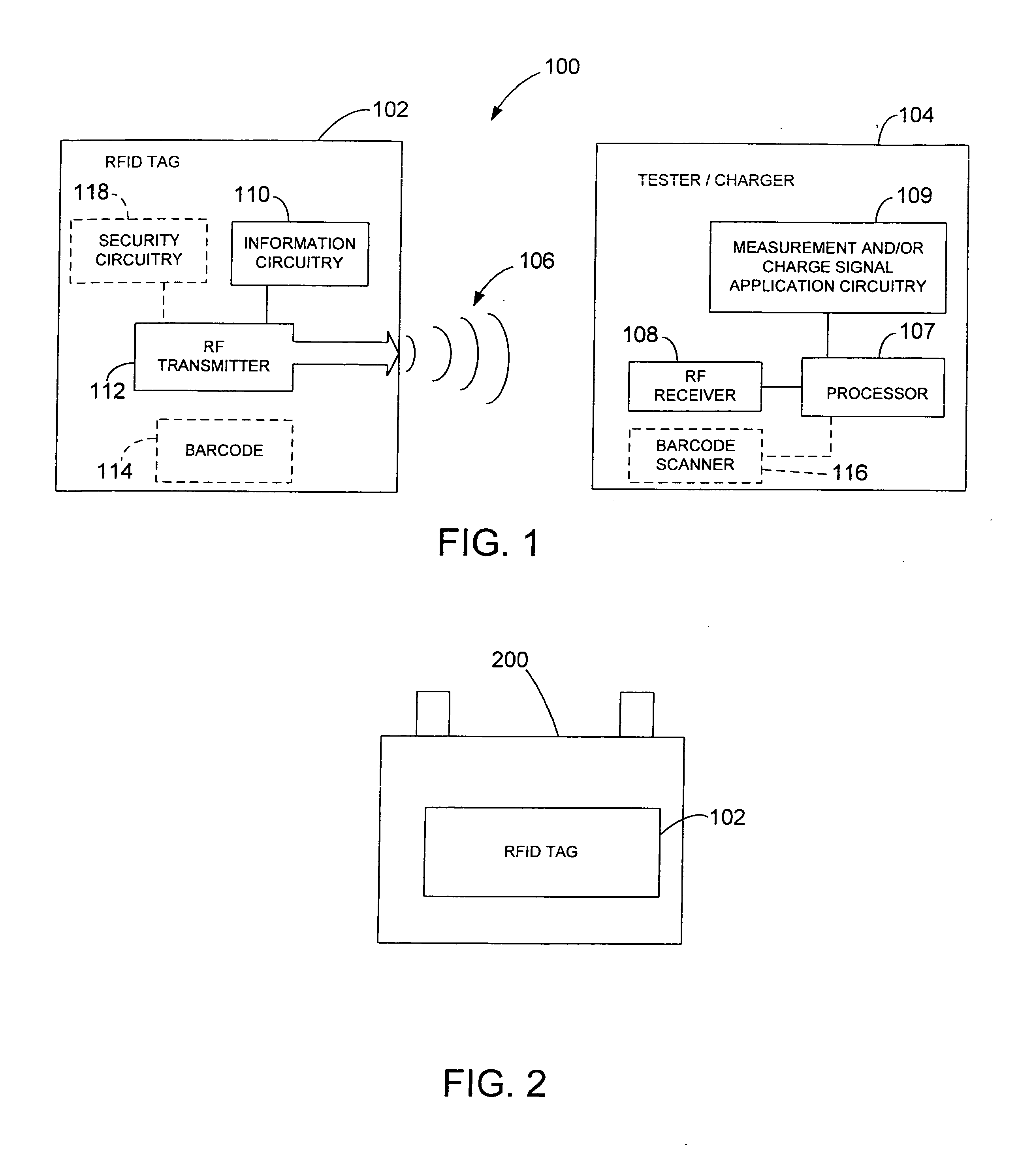 System for automatically gathering battery information for use during battery testing/charging