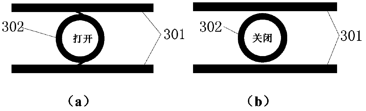 Optical on-chip network system of non-blocking communication and communication method thereof