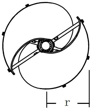 Savonius wind rotor of small-type wind driven generator