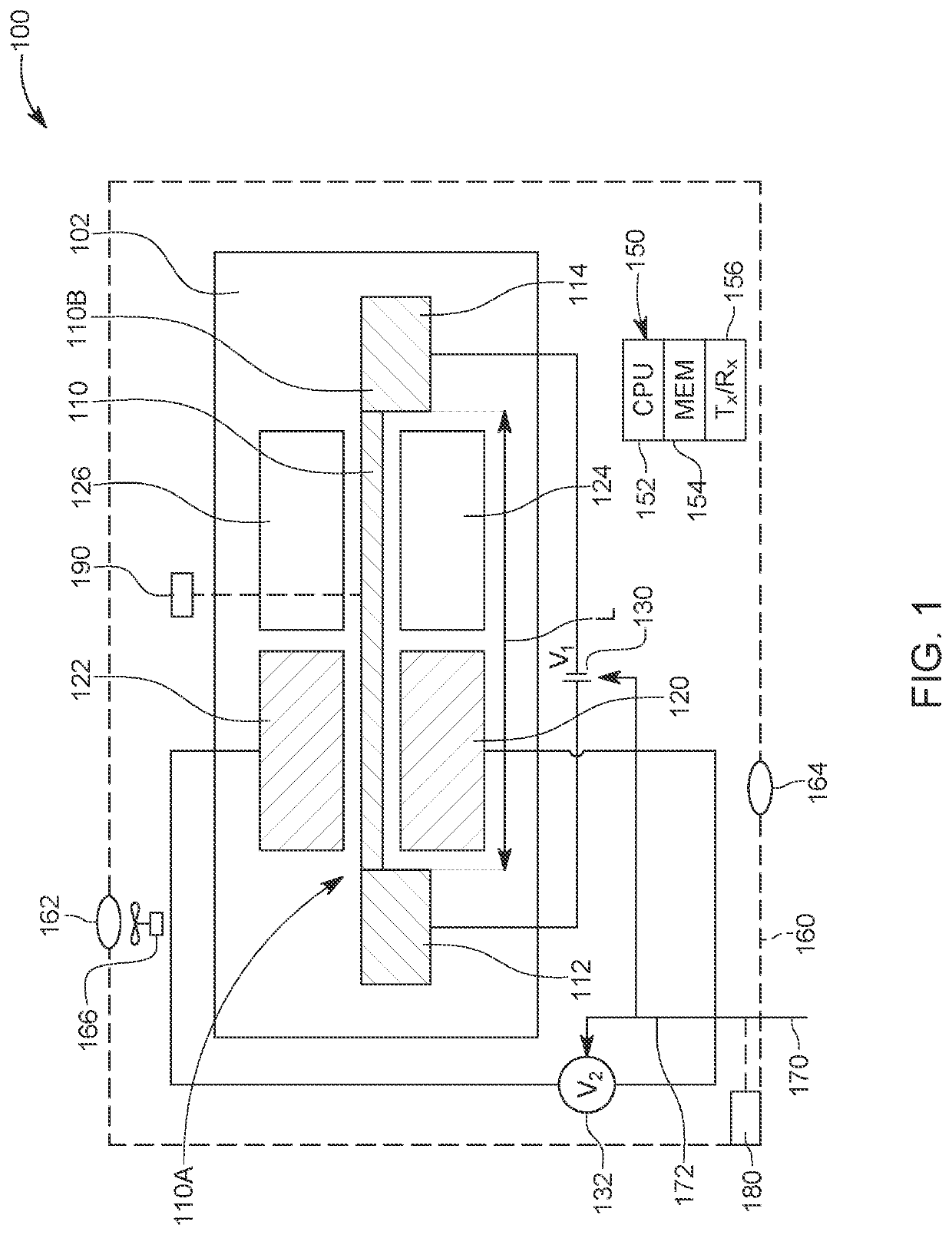 Multimode excitation resonant gas sensor and method