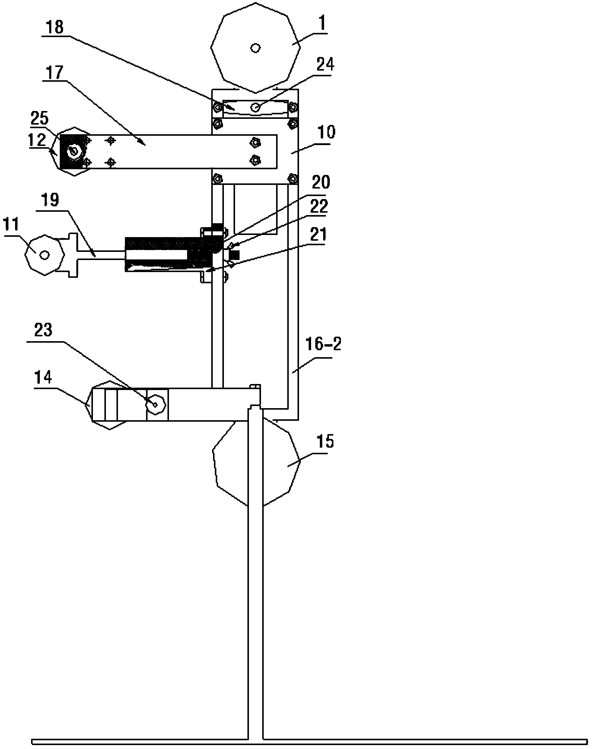 Blackboard with dust prevention function