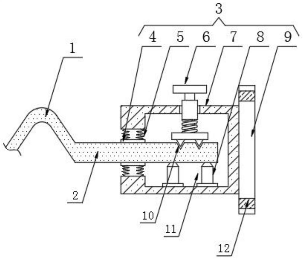 Light-emitting type grille outer decoration strip convenient to disassemble and assemble