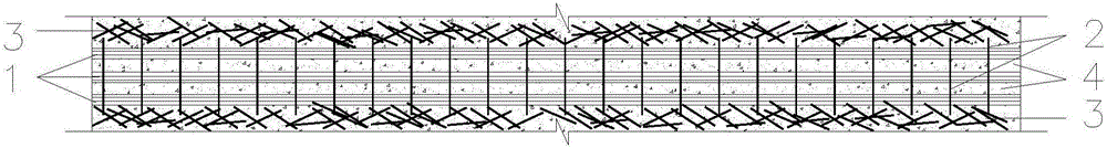 Textile reinforced cement matrix composite board for reinforcement of concrete flexural members and production method thereof