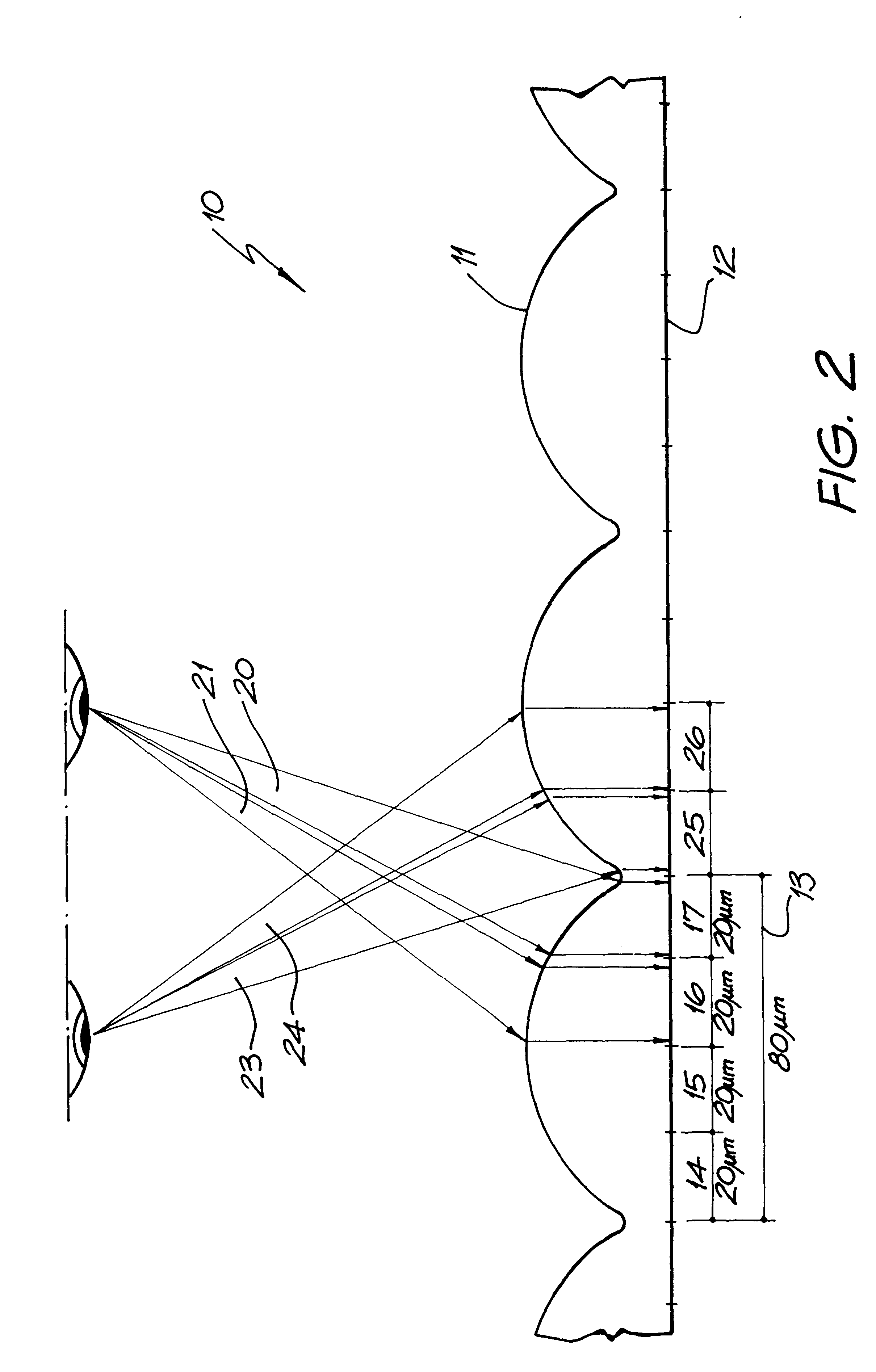 Pseudo-3D stereoscopic images and output device