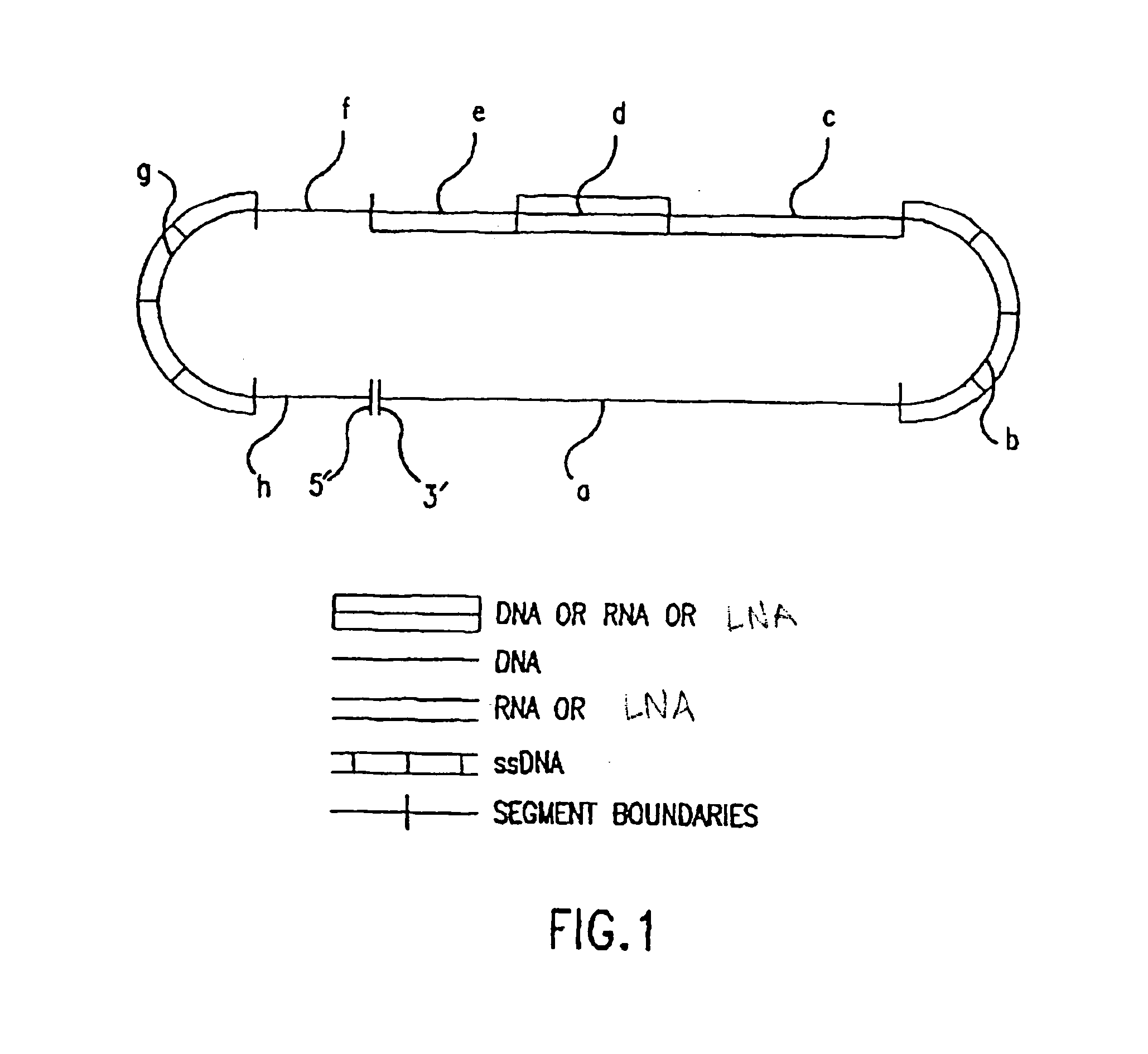 Locked nucleic acid containing heteropolymers and related methods