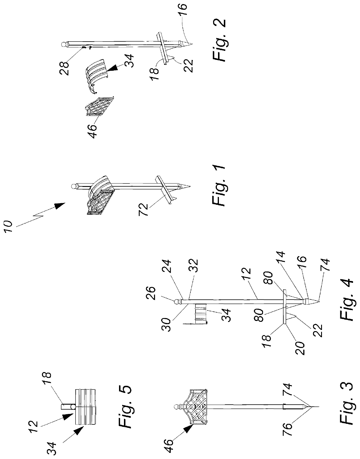 Elevated modular hose hanger