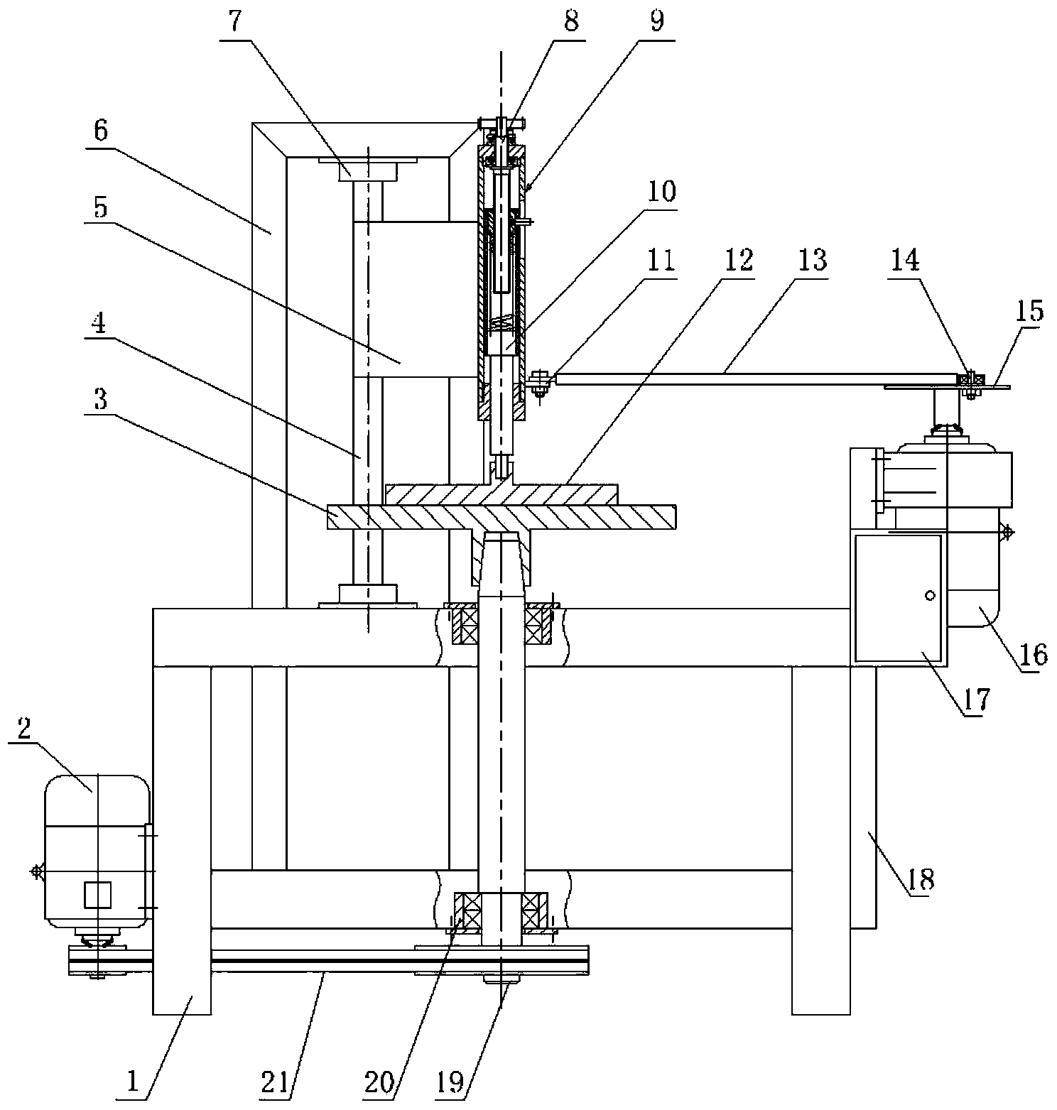 Full-automatic quartz glass polishing machine