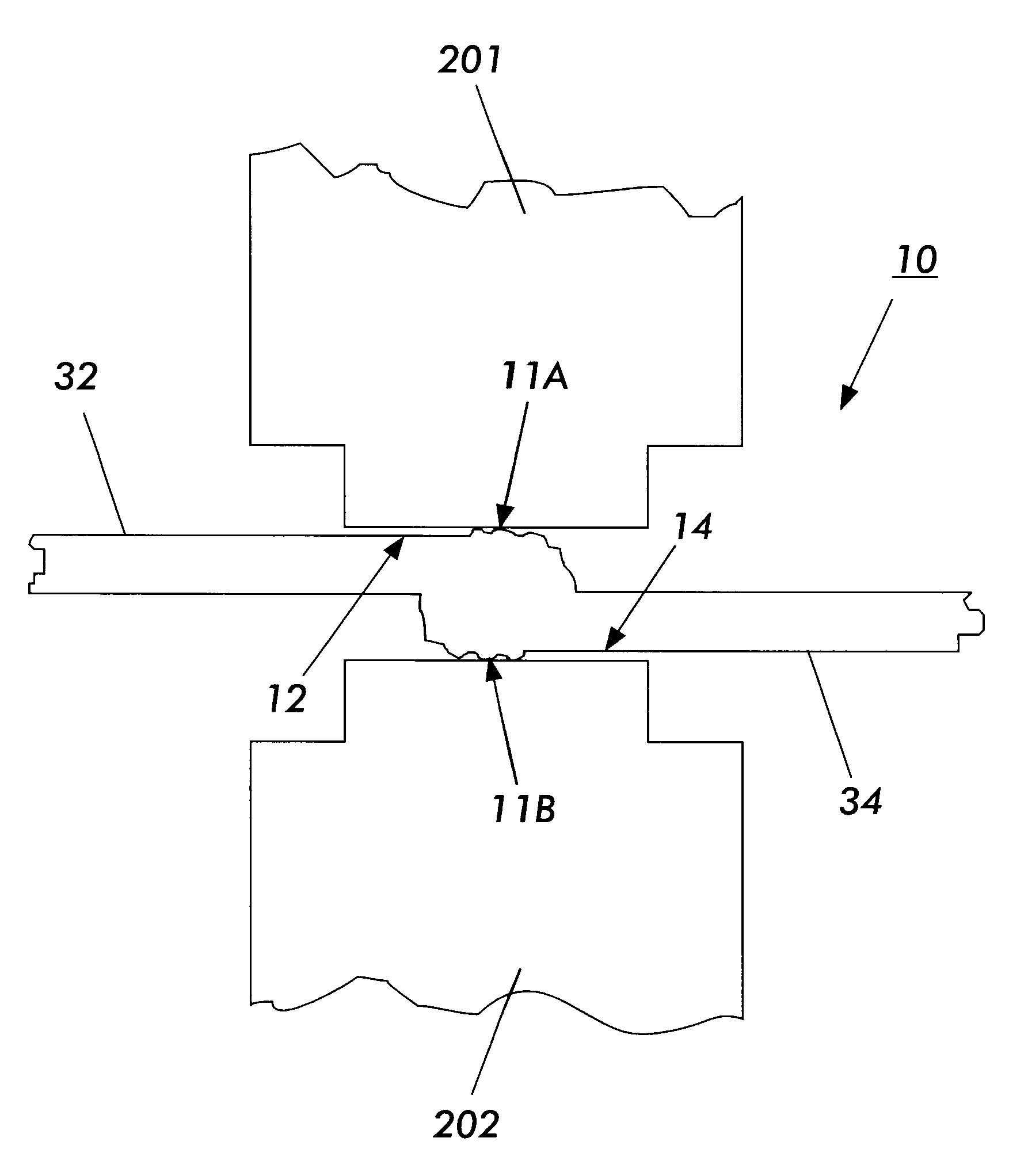 Method for reducing surface roughness in a welded seam of an imaging belt