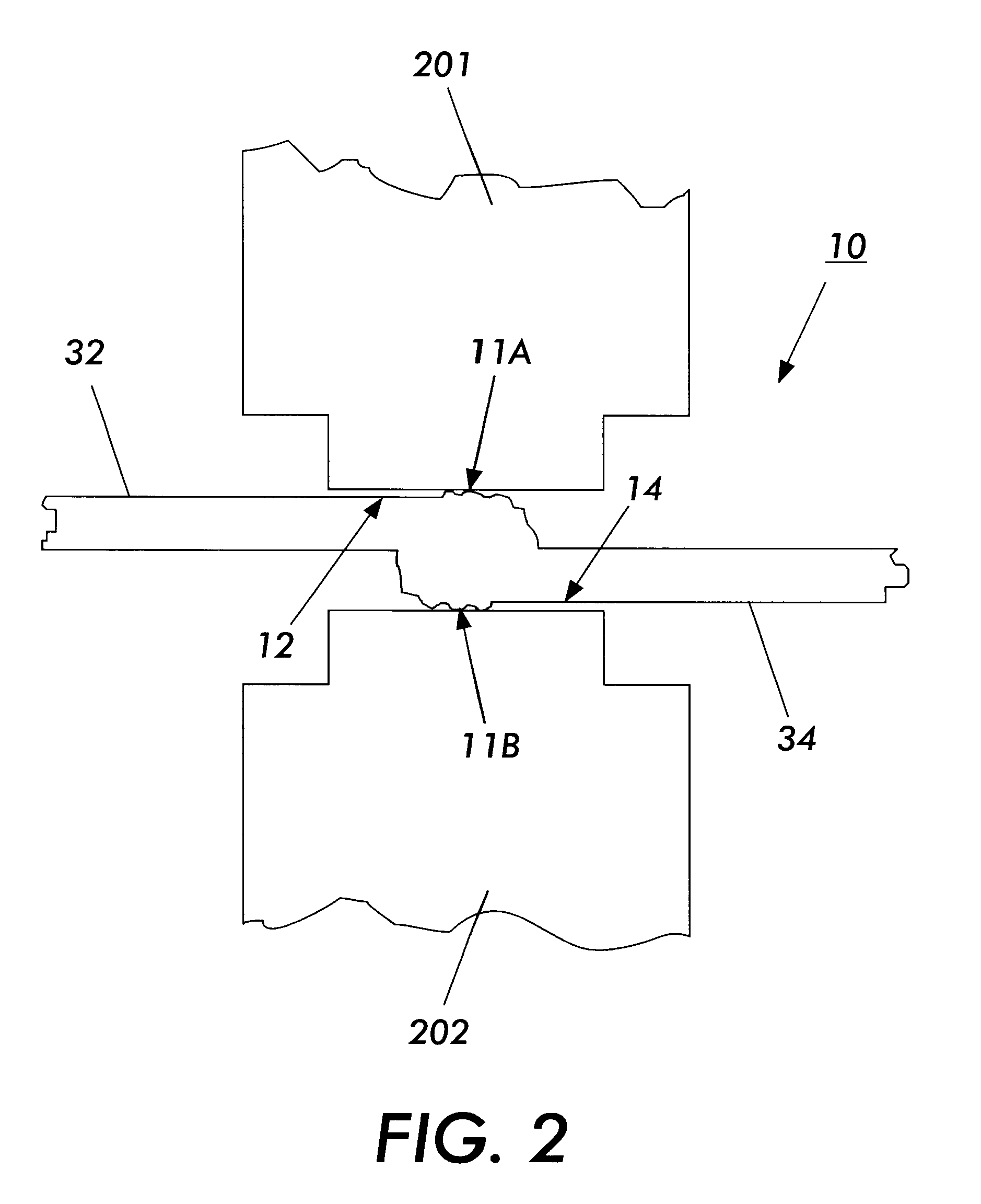 Method for reducing surface roughness in a welded seam of an imaging belt