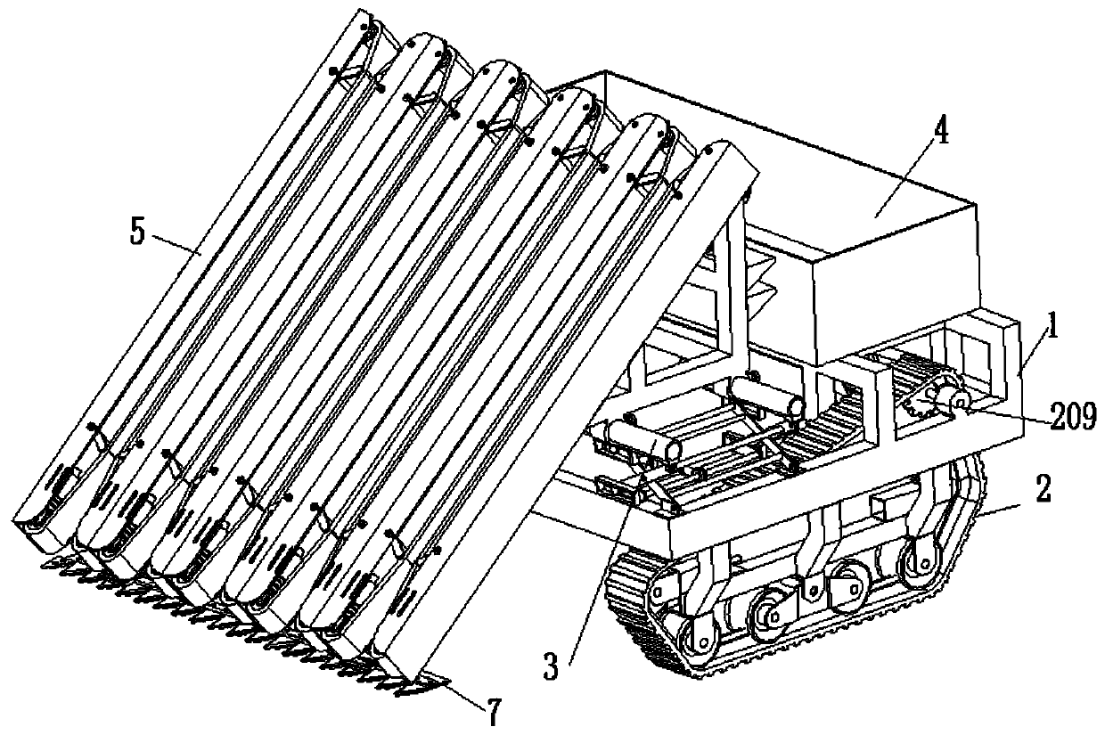 An automatic harvester for leafy vegetables