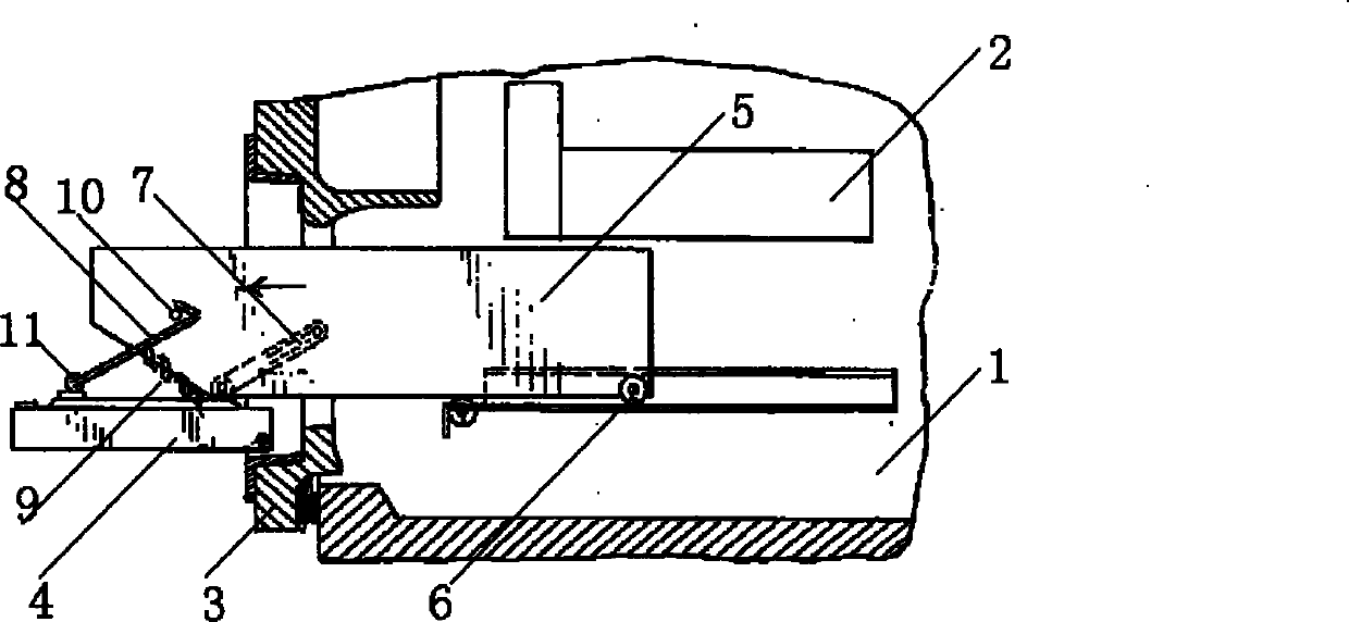 Refrigerator with specially designed ice-fetching door for ice-making machine