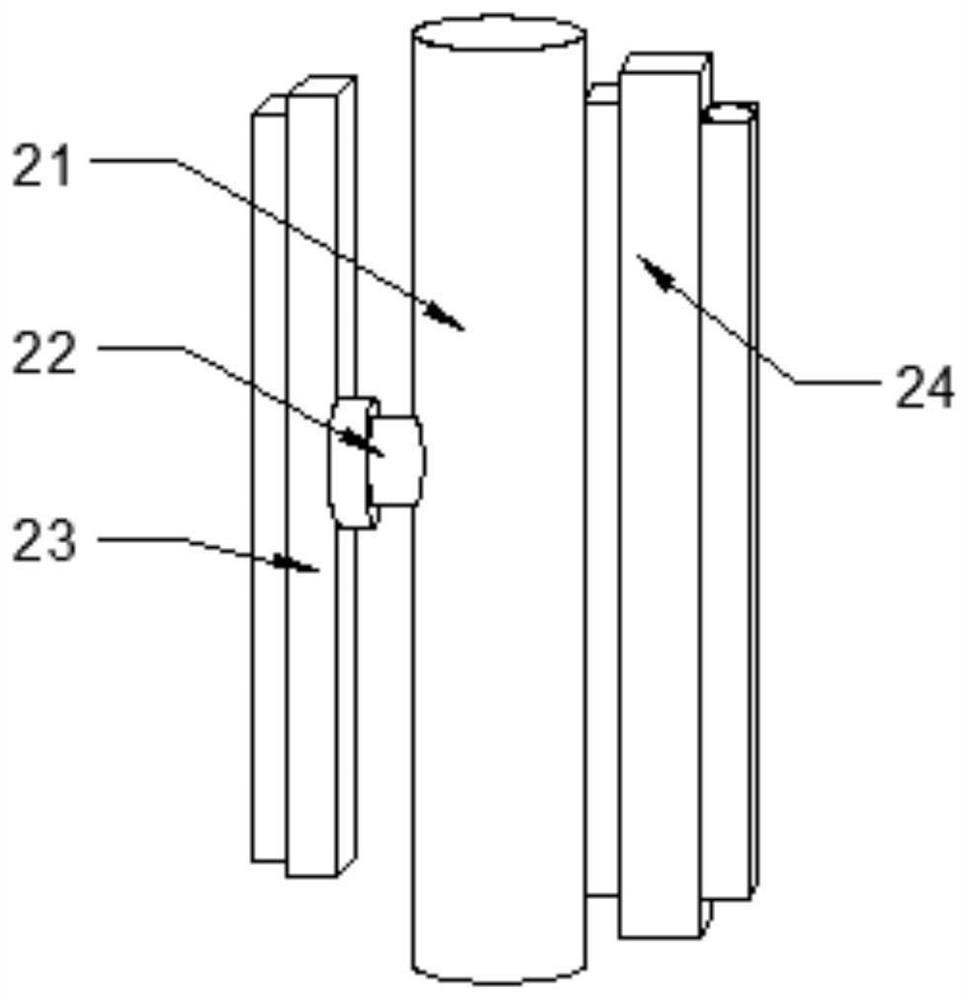 Solar panel cleaning device