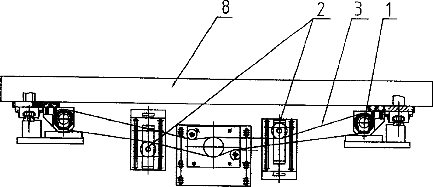 Numerically controlled capstan punch with double screw driven Y-axle