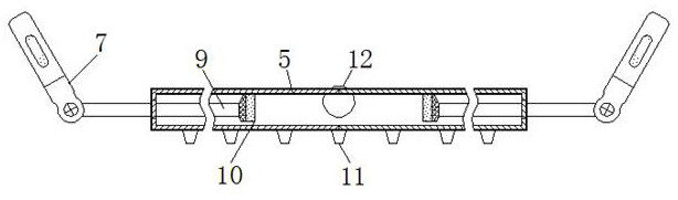 A fire-proof and flame-retardant system for self-checking the temperature of building fresh air exhaust ducts