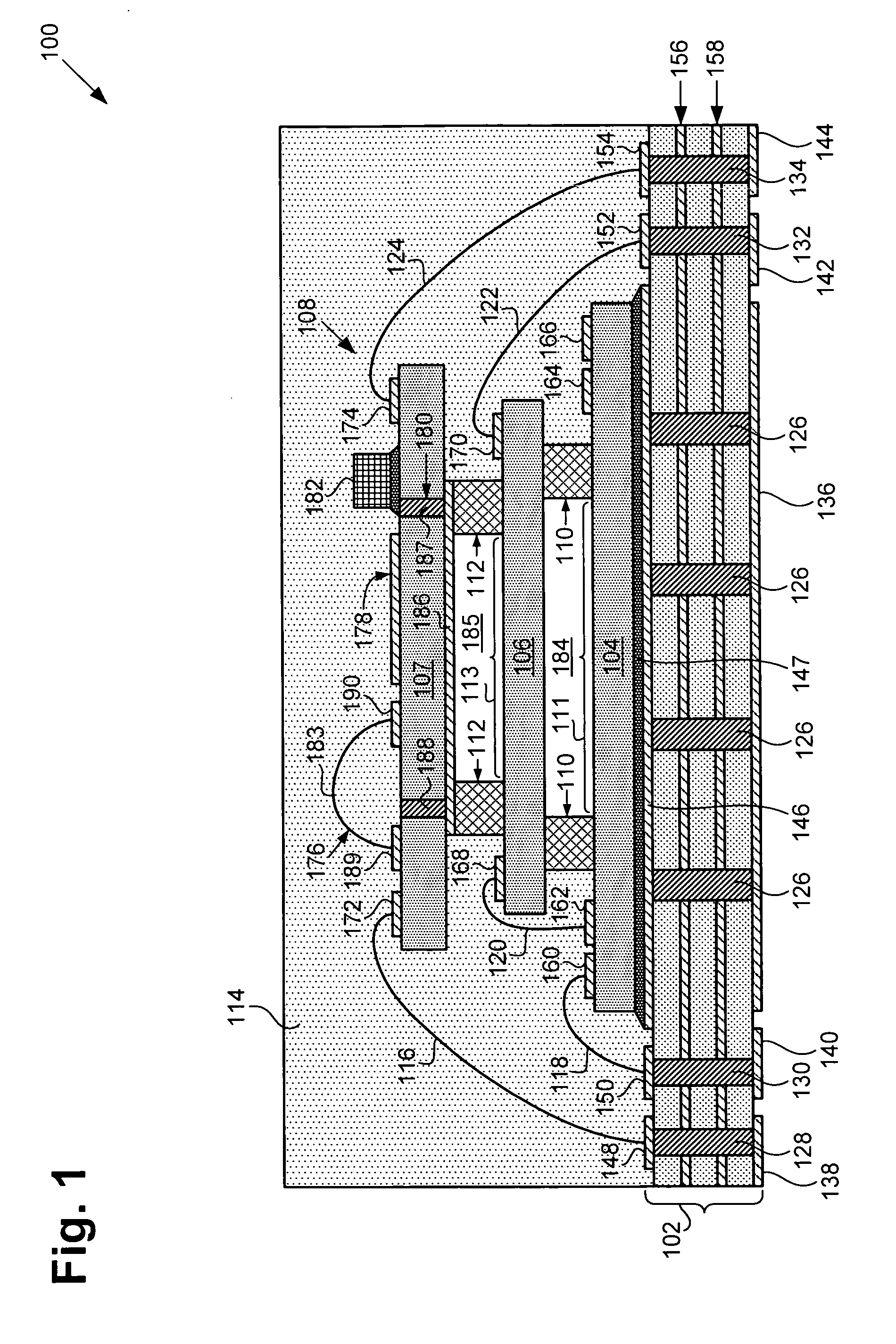 Integrated passive cap in a system-in-package