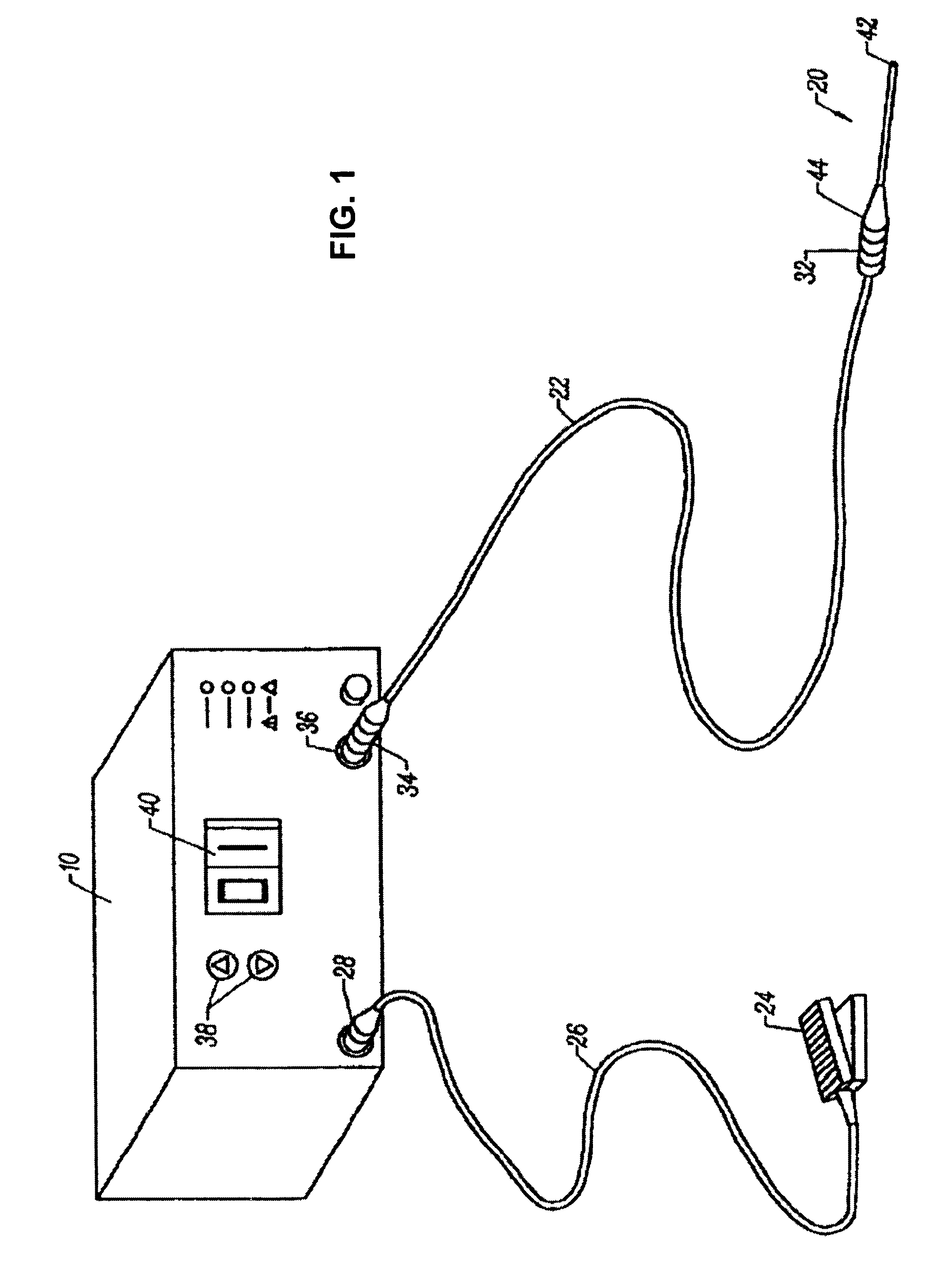 Ablation apparatus having reduced nerve stimulation and related methods