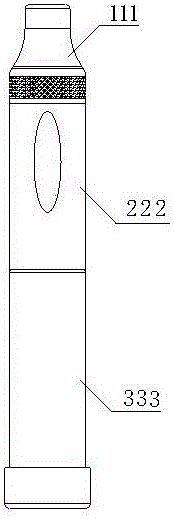 Rotary push-loading smoking set