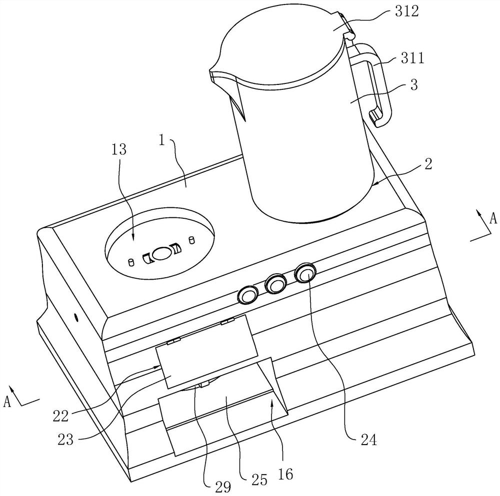 Baby food supplement machine with automatic feeding function