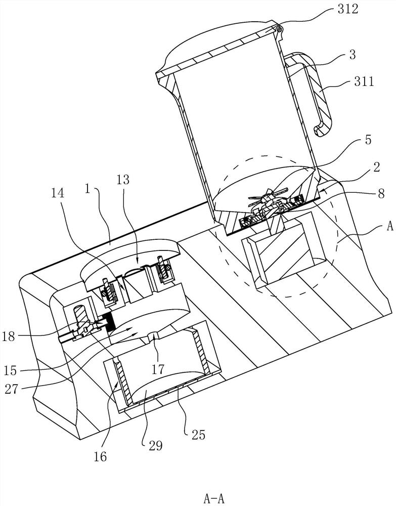 Baby food supplement machine with automatic feeding function