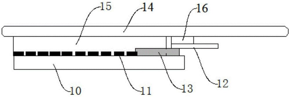 Capacitive touch screen with fingerprint recognition function and manufacturing method