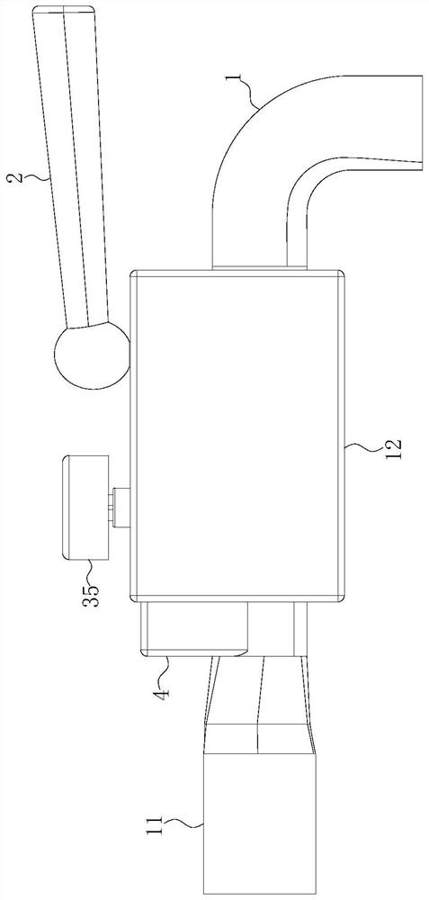 Plastic pipe valve