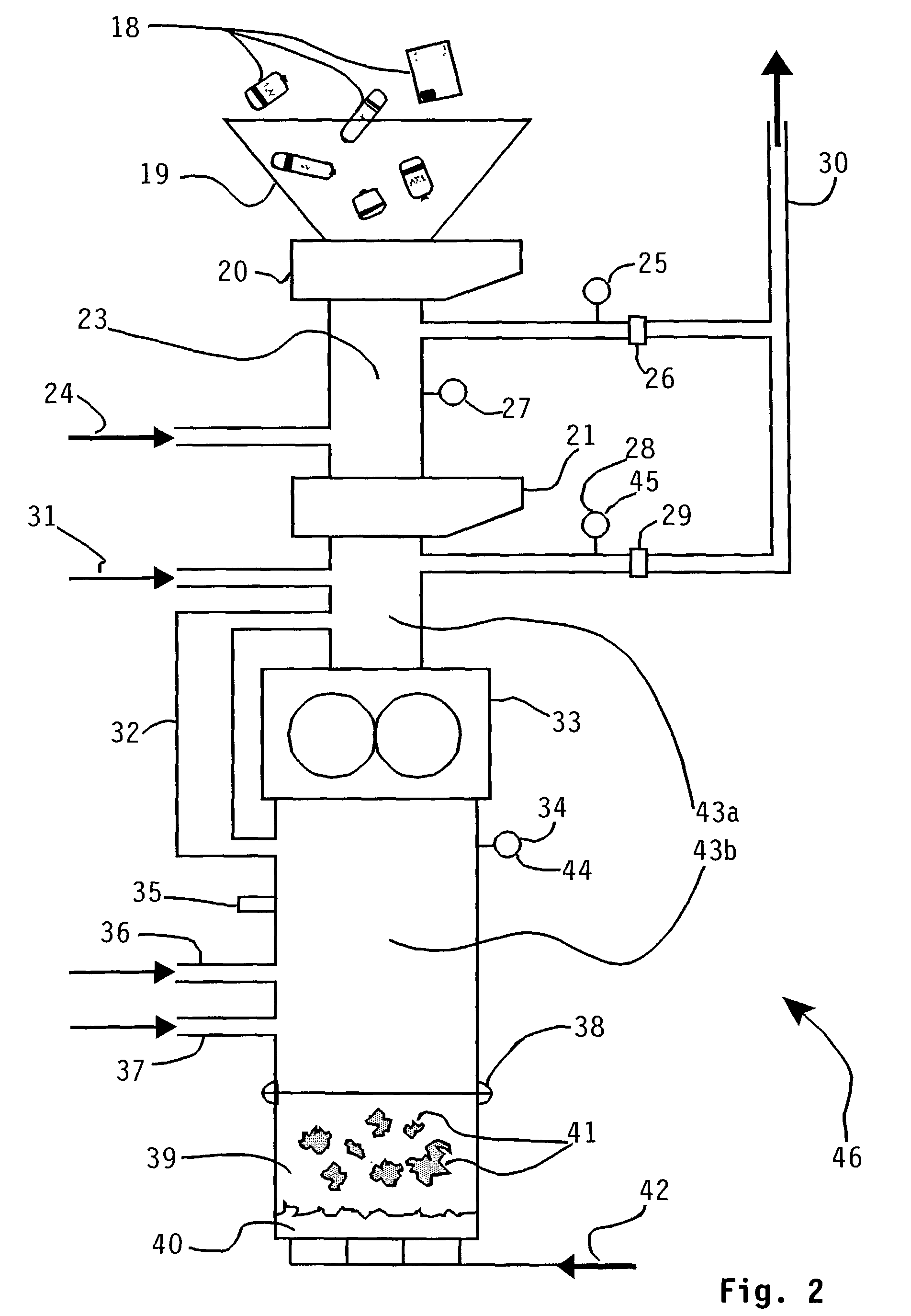 Method of and apparatus for dismantling and storage of objects comprising alkali metals, such as alkali metal containing batteries