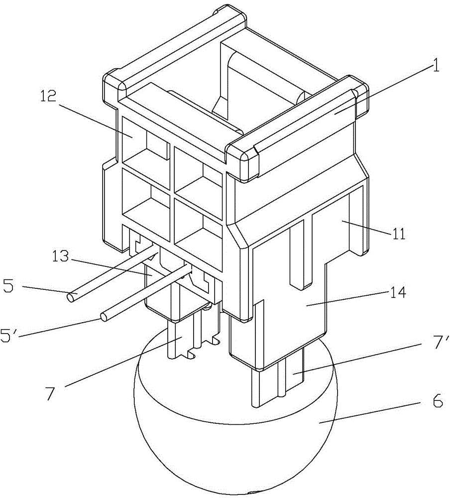 Floating ball type water level switch