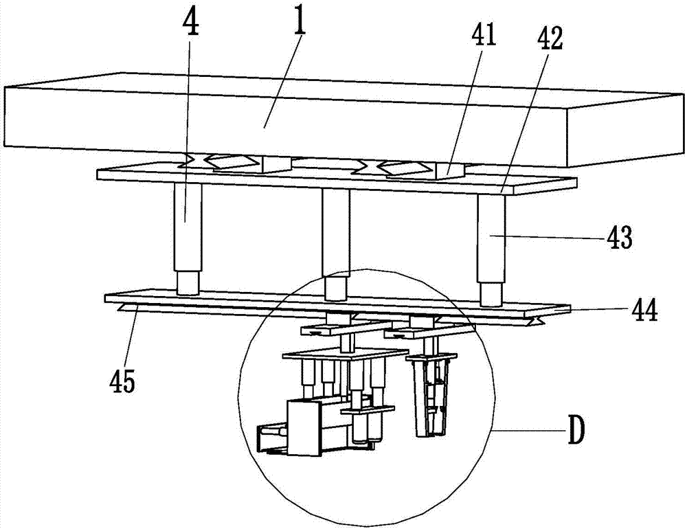 Building decoration machine capable of automatically filling and flattening latex in isolation groove in arbitrary shape