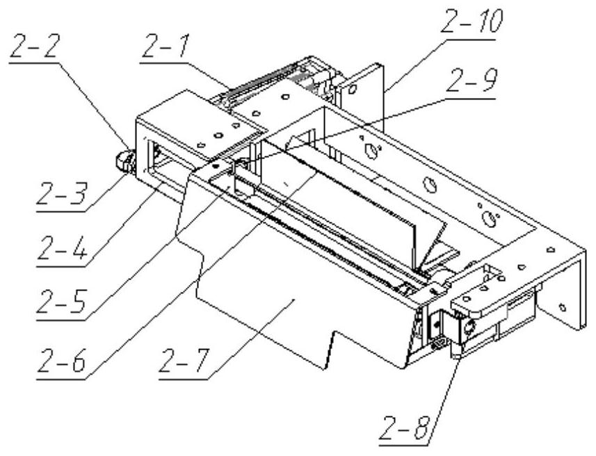 Emulsion explosive cartridge arranging device