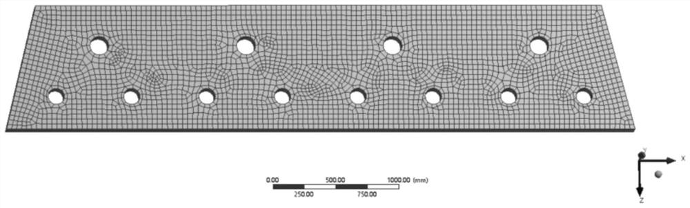 Lifting carrying pole reinforcement method based on simulation modeling and lifting carrying pole