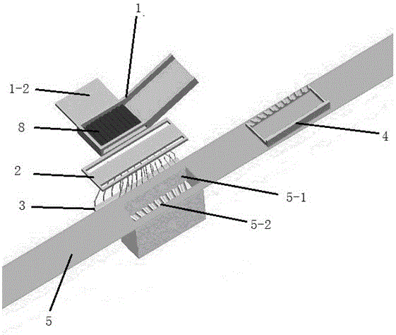 Device and method for arranging special-shaped fireworks cartridges