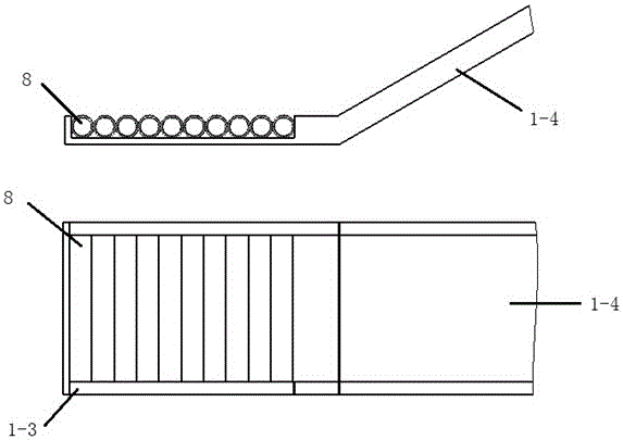 Device and method for arranging special-shaped fireworks cartridges
