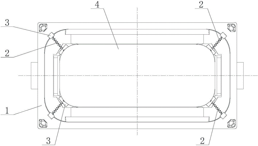 Loudspeaker provided with vibration balance structure