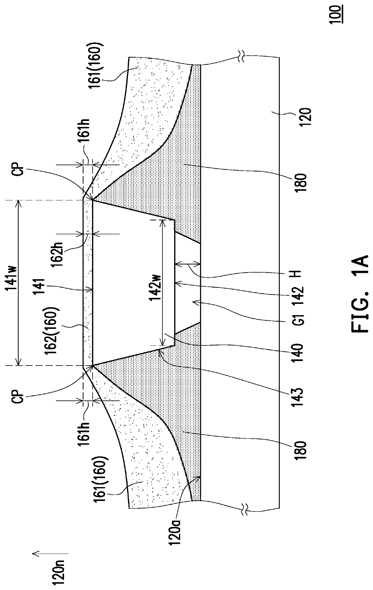Structure with micro device having holding structure