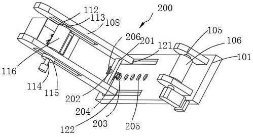 Double-servo feeding device for feeder and feeding method of double-servo feeding device