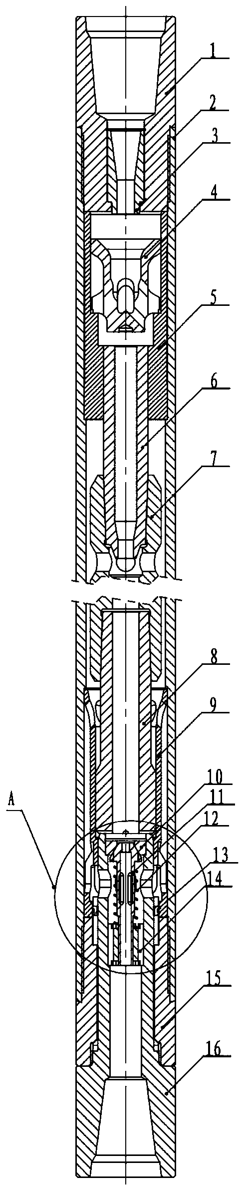 Anvil valve type hydraulic drive DTH hammer