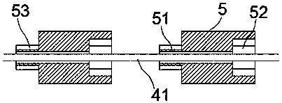 Chain type cement mixing pile machine