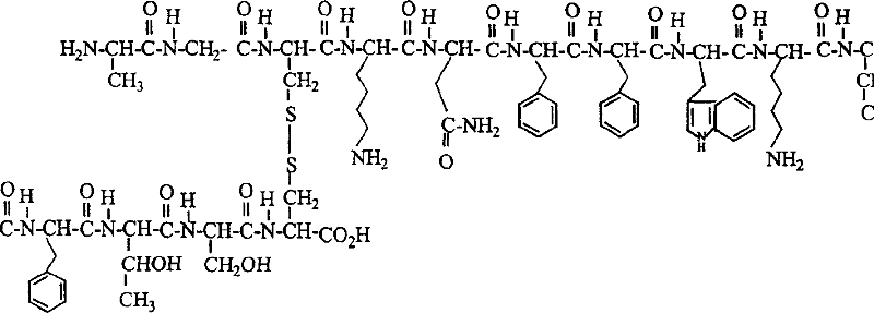 Somatostatin full-synthesis method