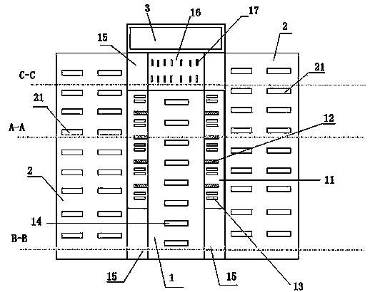 Fecal leakage plate of sow farrowing crate