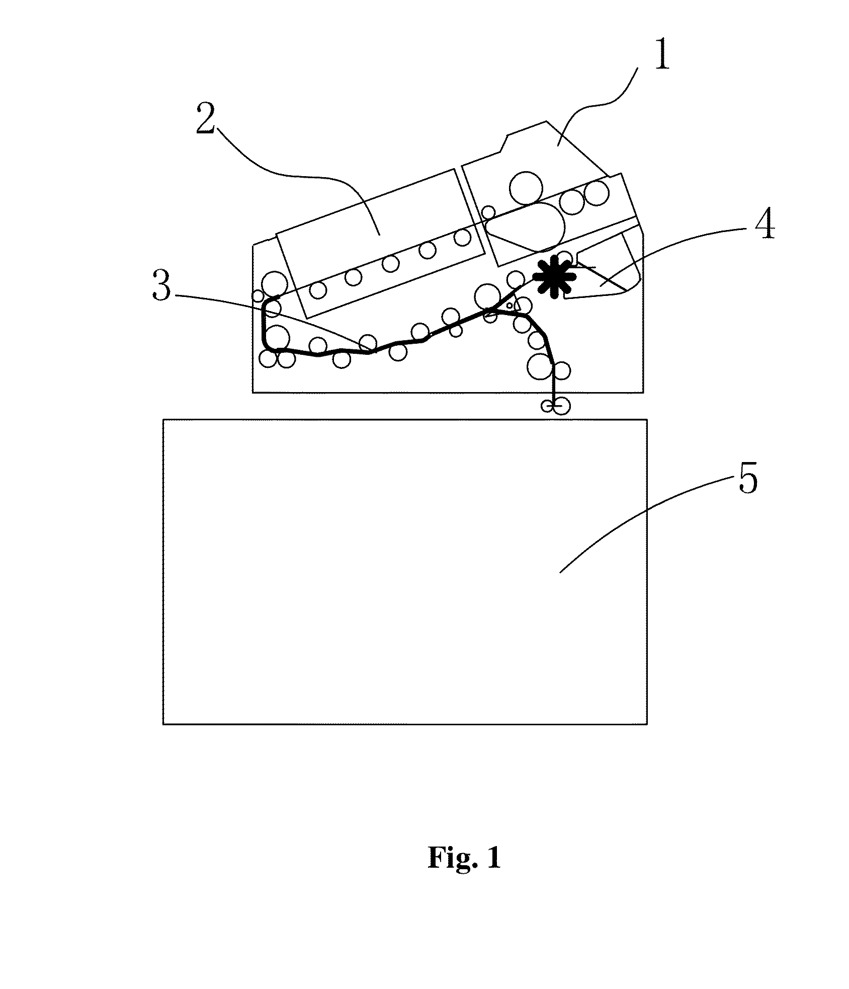 Sheet-like medium stacking apparatus