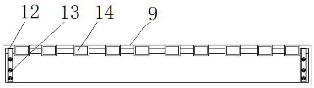 Dynamic hydraulic deflection real-time tracking compensation mechanism of numerical control bending machine