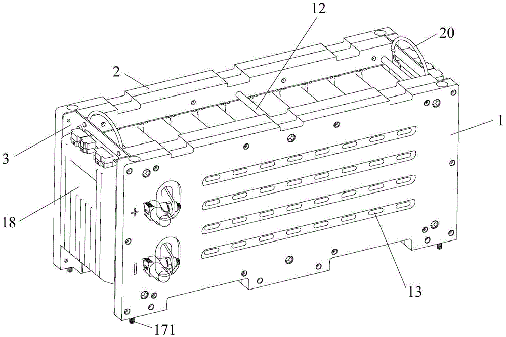 Cylindrical lithium-ion battery module fixing frame and battery assembly including the same