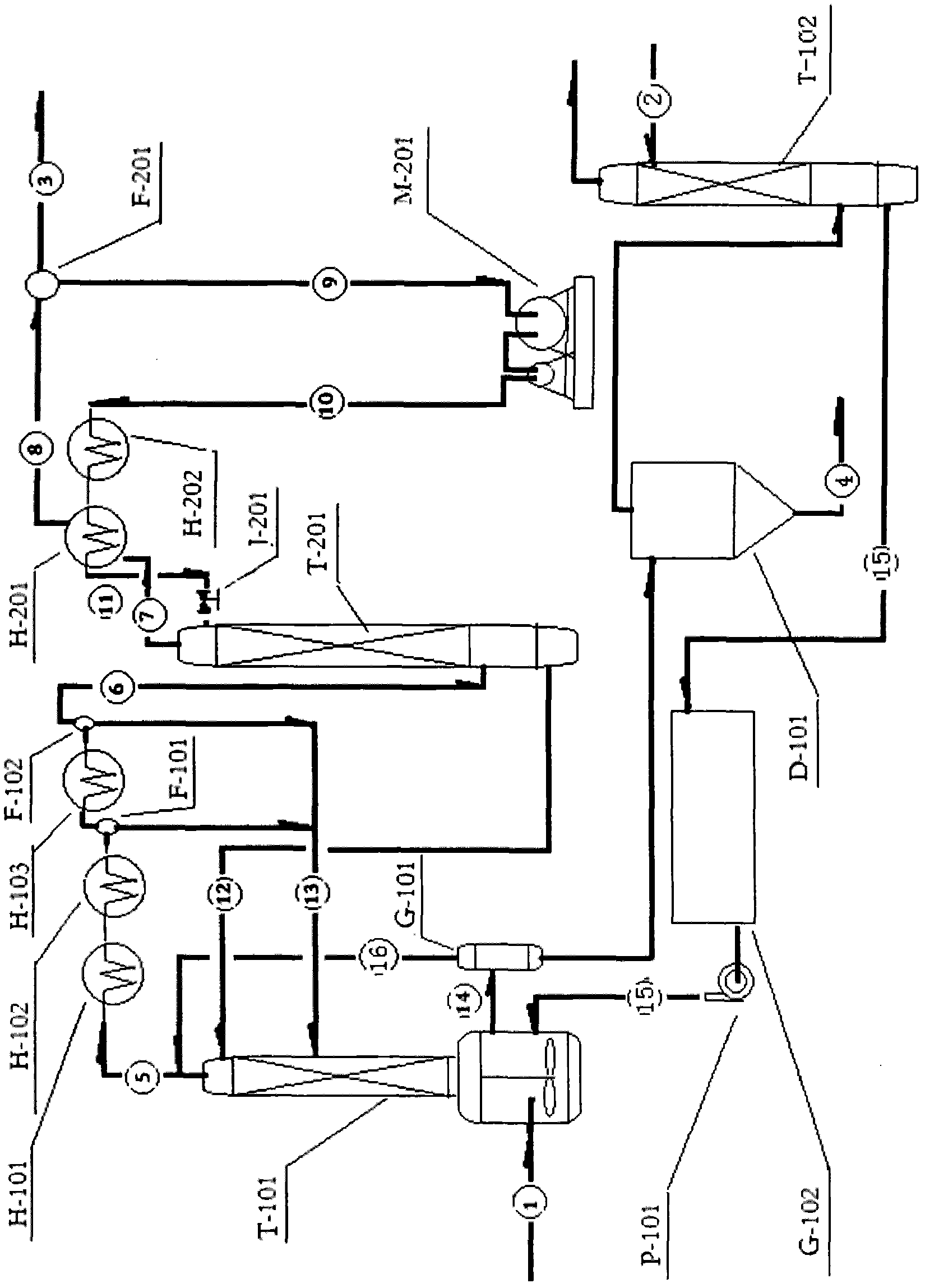 Method and system for treating silicon tetrachloride by hydrolysis method