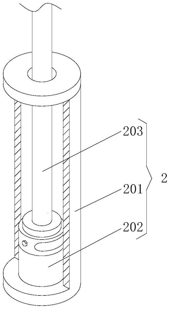 Vehicle identification device with multi-angle adjusting function