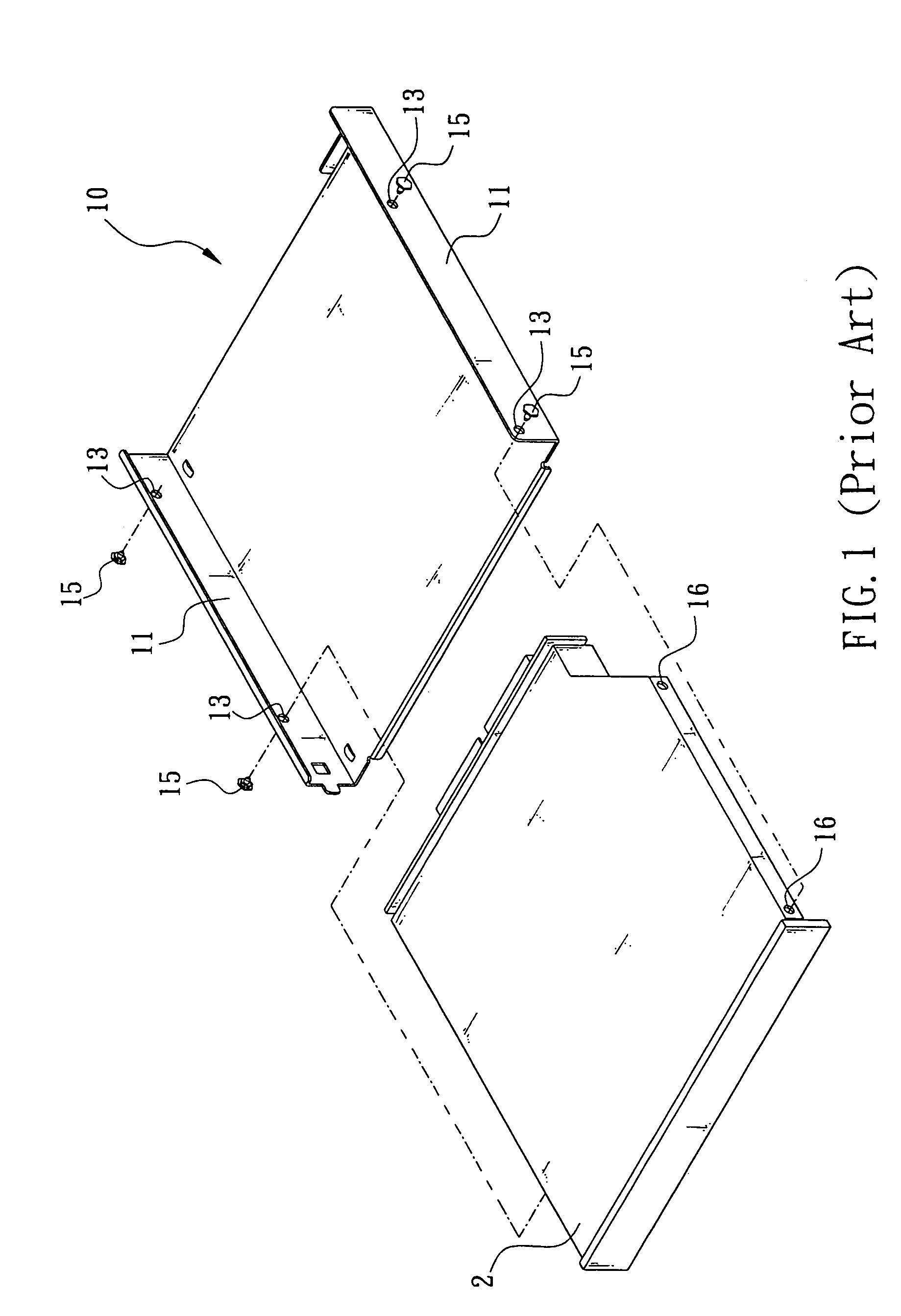 Fixing mechanism of an electronic device