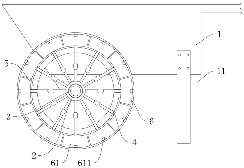 A dust-proof trolley for construction engineering