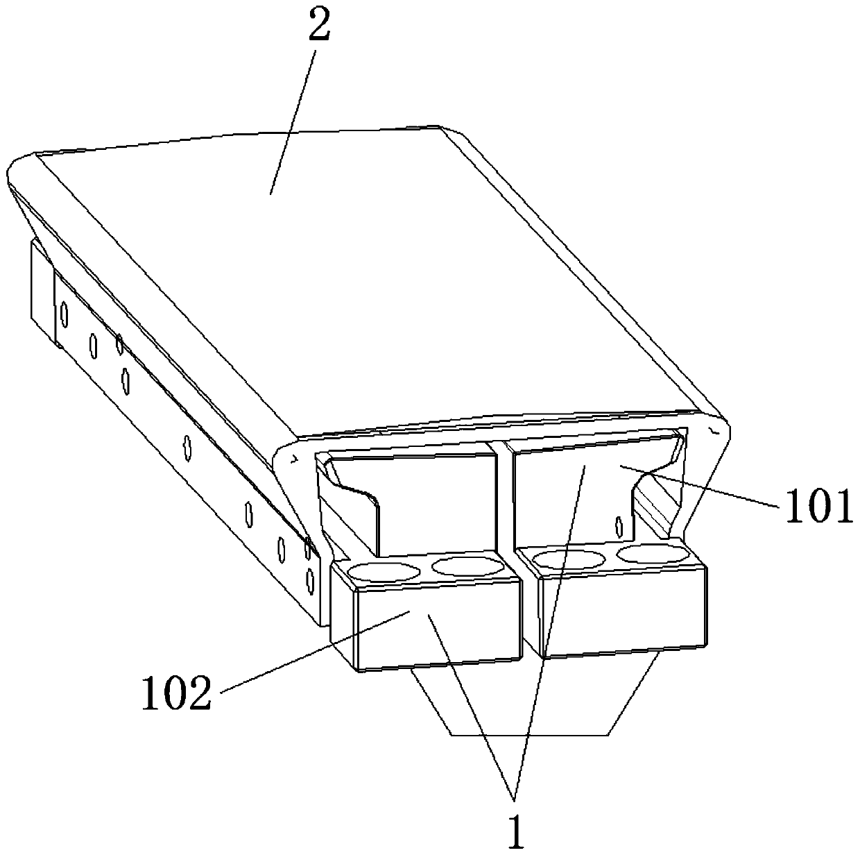 A pad bonding fixture