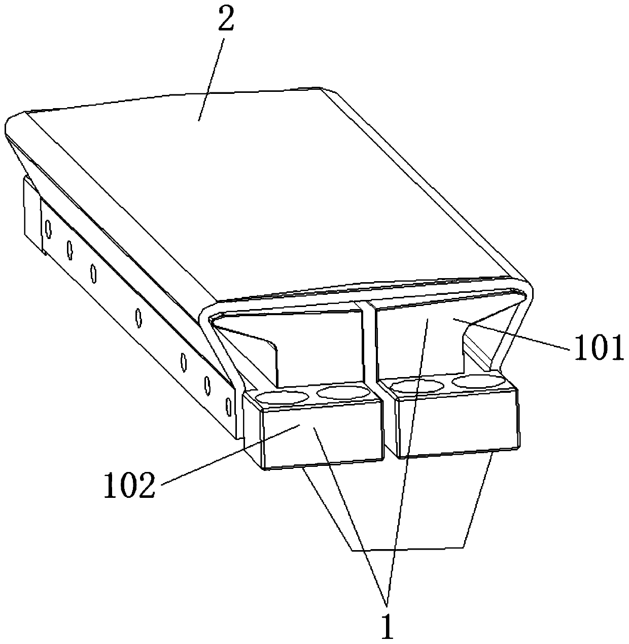 A pad bonding fixture