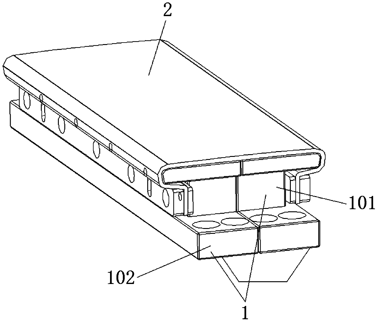 A pad bonding fixture